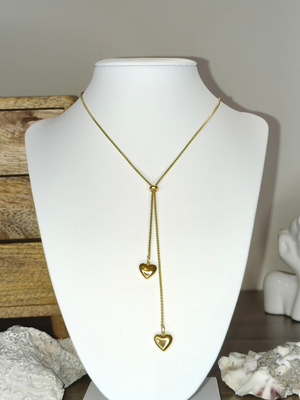 Collana Double Heart