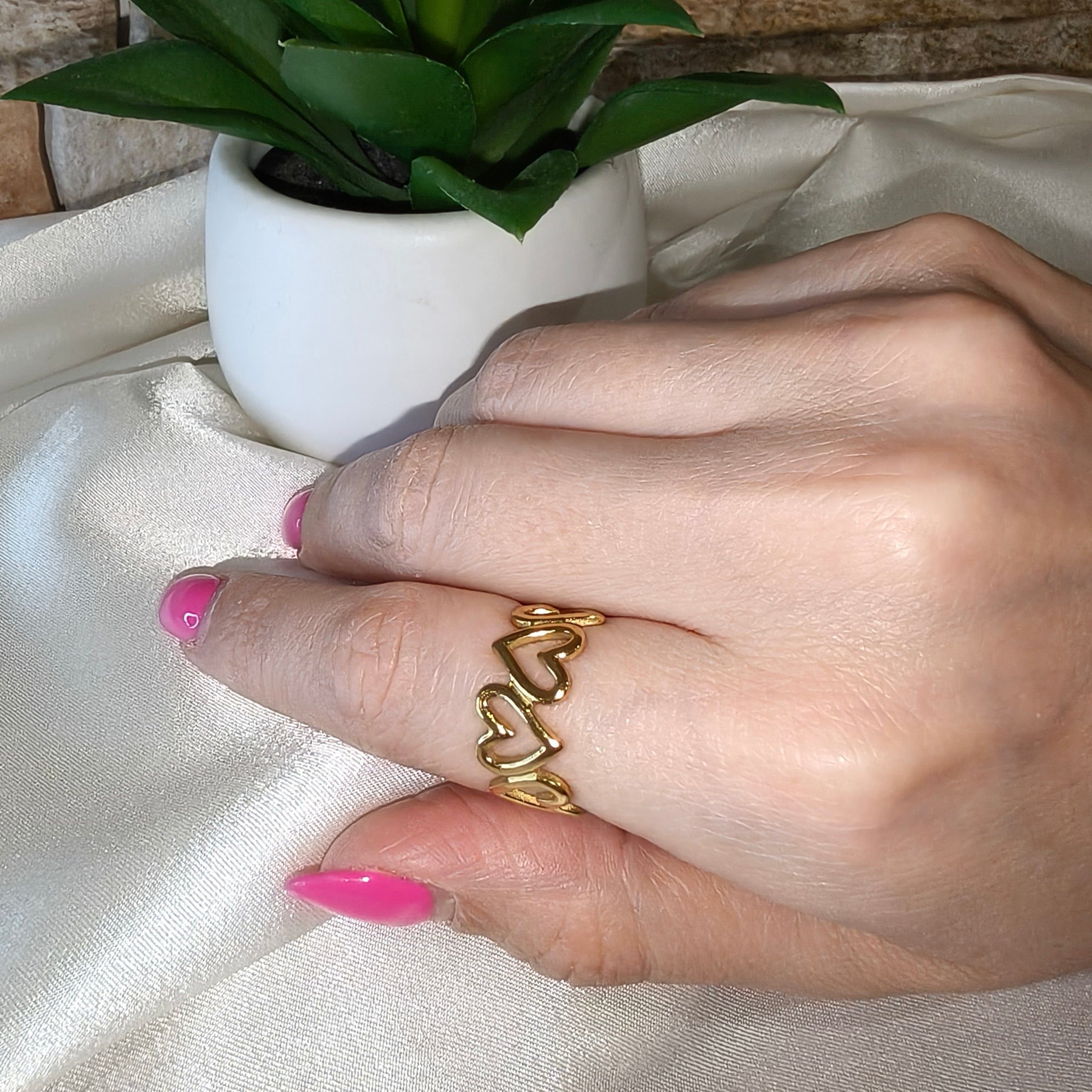 Anello Cuori