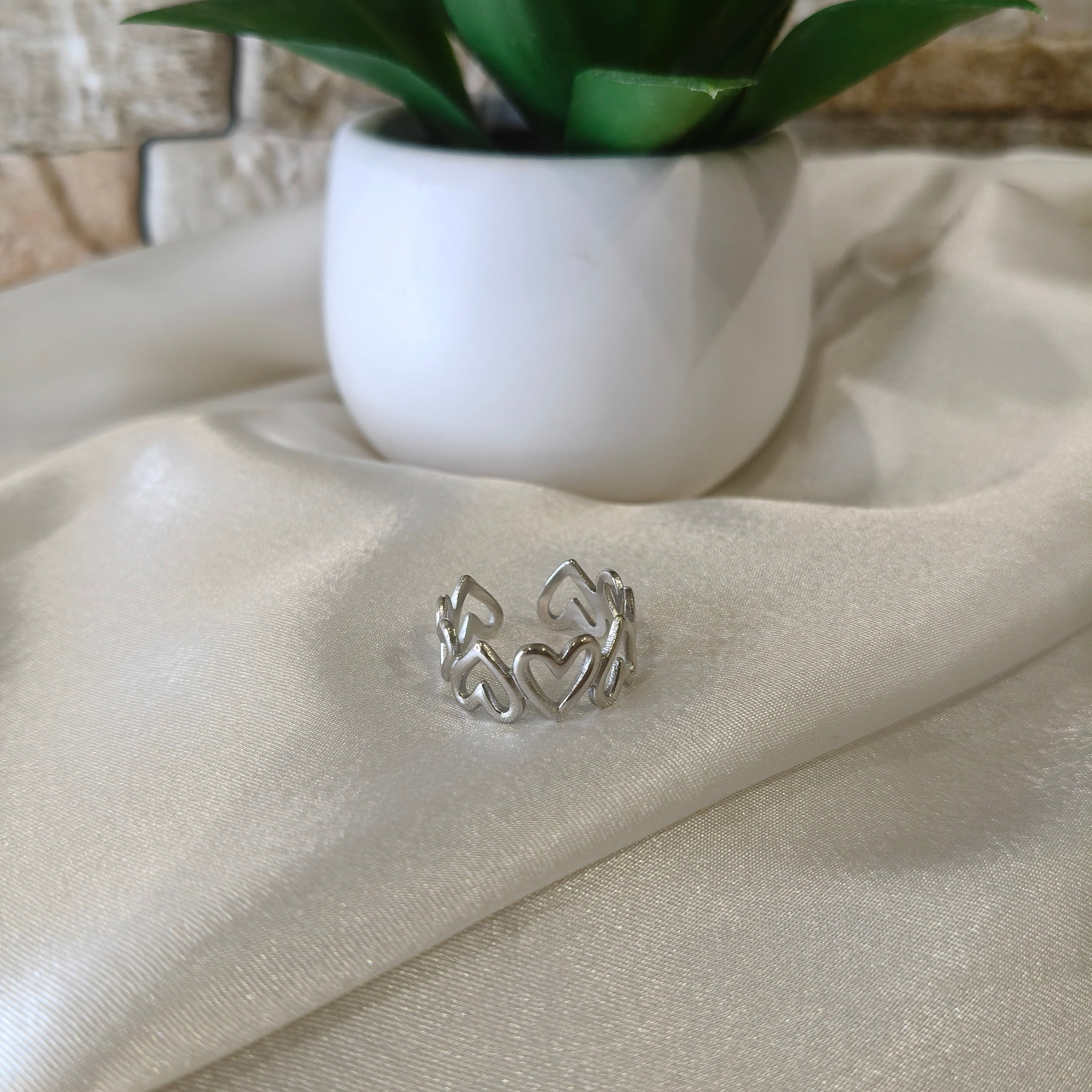Anello Cuori