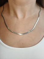 Collana Snake Silver