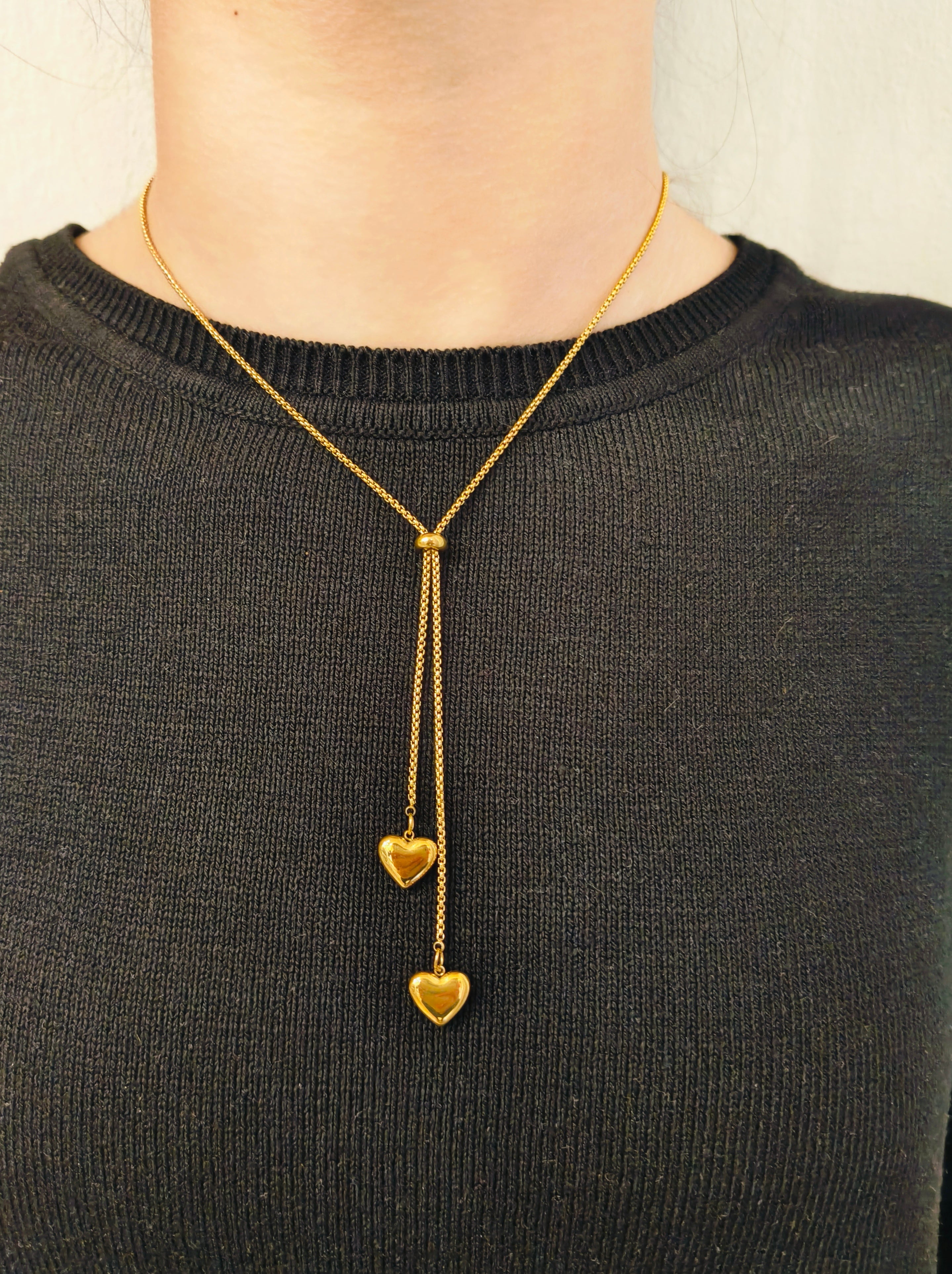 Collana Double Heart